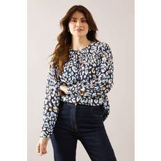 Wallis Navy Blouse Daywear Tops