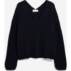 Armedangels Frauen Loose Fit Strickpullover - Black