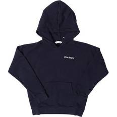 Palm Angels Classic Over Logo Hoodie Juniors - Blue