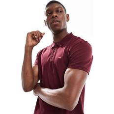 Levi's Polo Shirts Levi's Batwing Logo Pique Polo - Burgundy