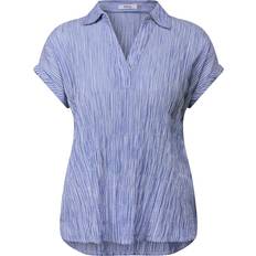 Cecil Bluse Indigo Hvid