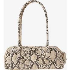 Taske Shoulder Bag Lille Bowling Skuldertaske - Beige