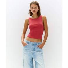 Purple Tank Tops Pull&Bear Pack Of 3 Basic Tank Tops - Purple