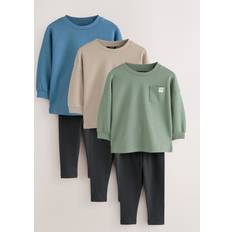 Blå Øvrige sæt NEXT Sæt - Beige/Royalblå/Pastelgrøn/Sort