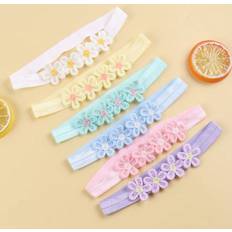 Headbands Children's Clothing Shein Children's Colorful Flower Headbands Breathable Comfortable