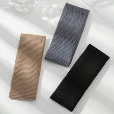Sportswear Garment Headbands Shein 3pcs Women's Headband Set - Black/Red/Khaki
