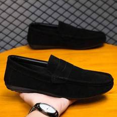 Men Low Shoes Shein Men's Versatile Versatile Canvas Flat Shoes - Run