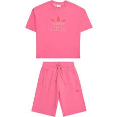 104 - Drenge Øvrige sæt adidas Short Tee Set - Pink