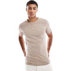 Jack & Jones Muscle Fit T-Shirt Beige