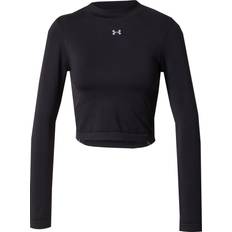 Nylon T-shirts Under Armour Funktionsbluse Vanish Seamless Long Sleeve - Black/Steel