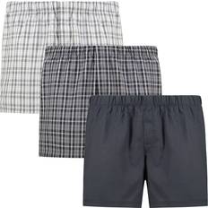 Checkered Men's Underwear Jack & Jones Woven Boxers 3 Pack Multi Multi