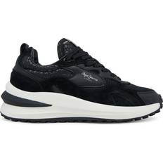Skor Pepe Jeans Winslow One Läder Sneakers Casual - Svart