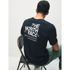 The North Face T-shirts The North Face Mountain Sketch Back Print T-Shirt - Black