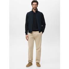 Mango Herr Ytterkläder Mango Reversible Water Repellent Gilet - Navy