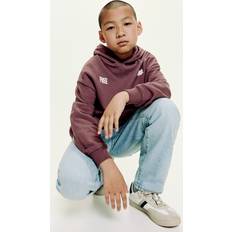 Boys - Red Hoodies Mango Printed Hoodie Wine Kids - Red