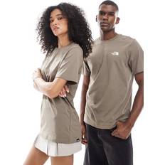 The North Face Unisex Överdelar The North Face Simple Dome Tee T-shirt - Brun