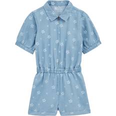 Bomuld Playsuits We Fashion Overall - Lyseblå