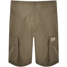 Calvin Klein Ensfarvet Shorts Calvin Klein Jeans Cargo Shorts - Khaki