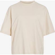 Oversized T-shirts Vila Rouge Edit Birch Kortærmede T-shirt - Grå