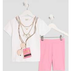 12-18M Other Sets River Island Mini Girls Vip Pass T-Shirt Set - White