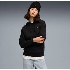 Dam Tröjor Puma Elevated Comfort Hoodie Women - Black