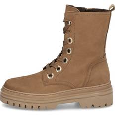 Gabor Dame Høje støvler Gabor Laced Ankle Boot - Beige