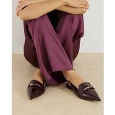 Slingback Loafers River Island Womens Red Pointed Slingback Loafers