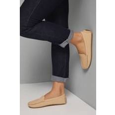 Beige - Slip-On Moccasins Good For The Sole Noelle Comfort Moccasin Loafers - Beige