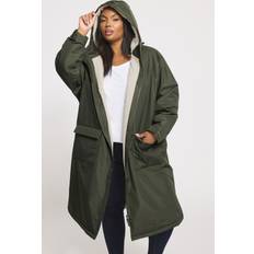 Robes Yours Waterproof Fleece Lined Robe - Khaki Green