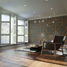 Sheet Materials Ekena Millwork Bradley Decorative Fretwork Wood Wall Panels 0.25 D