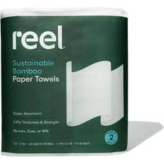Cleaning Equipment & Cleaning Agents Reel Bamboo Tree-Free 2-Ply 135 Sheet Rolls