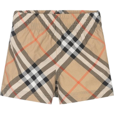 Burberry Baby Atticus Check Swim Shorts - Beige (81005621)