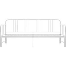 vidaXL Metal White Sofa 206cm 3 personers