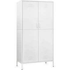 vidaXL 336251 White Wardrobe 90x180cm