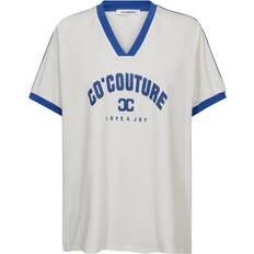 Co'Couture Bomull Sportig V-ringad Oversize T-shirt