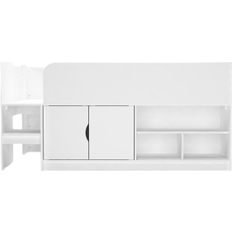 Kidsaw Kids Mid Sleeper Cabin Bed with Cupboard
