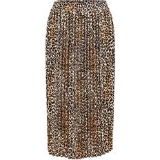 Betty Barclay Nederdele Betty Barclay Dyredesign Plisseret Uld Nederdel - Beige