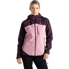 Woman Rain Clothes Dare 2b Torrek II Waterproof Shell Jacket - Purple