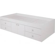 Kidsaw Multi Drawer Single 3ft Cabin Bed White 37.8x77.2"