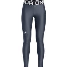 Grå Leggings Under Armour Heat Gear Leggings Downpour - Gray/White