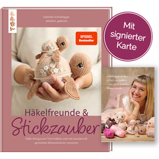 Strick- & Häkelbedarf Häkelfreunde Stickzauber Buch Mit Signierte Karte