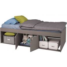 Kidsaw Low Single 3ft Cabin Bed Grey 37.8x77.2"