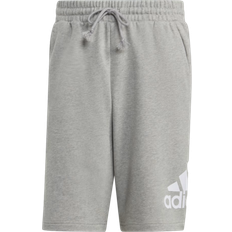 adidas Men's Sportswear Essentials Big Logo French Terry Shorts - Medium Grey Heather