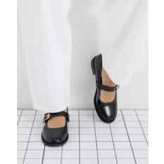 River Island Buckle Mary Jane Shoes - Black