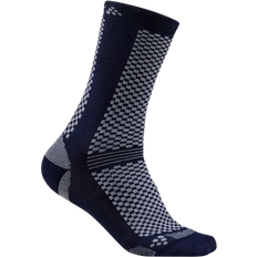 Craft Warm Mid Socks 2-pack - Beat/Granite