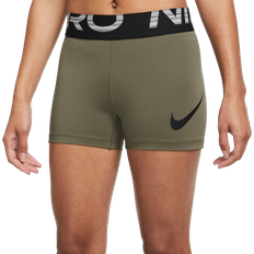 Boxers & Hotpants Trusser Nike Pro Dri-FIT 3" Graphic Short Tights Women's - Green