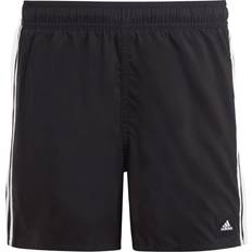 adidas Kid's 3-Stripes Swim Shorts - Black/White (HA9405)