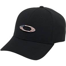Clothing Oakley Tincan Cap - Black/American Flag