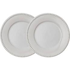 Potteryjo Daria Cotton White Shiny Dinner Plate 28cm 2pcs