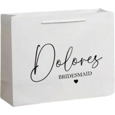 Shein Gift Bags Customized Bridesmaid White/Black